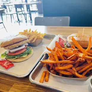 Vegan falafel &amp; impossible burger