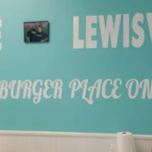 Wall sign
