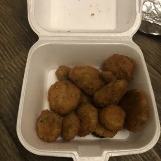 Spicy Fried Pickles
