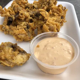 Fried mushrooms