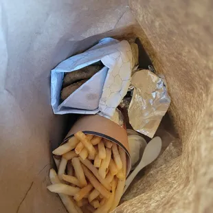 Fries and Onion Rings