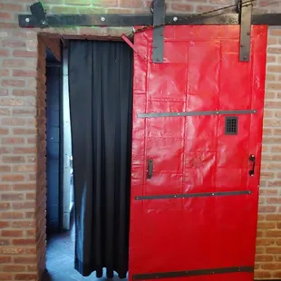 The door to the Speak Easy