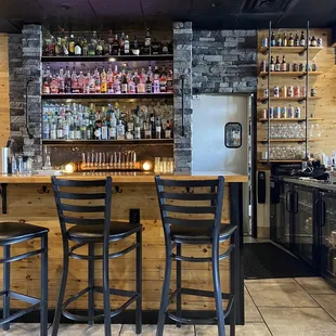 Small bar area