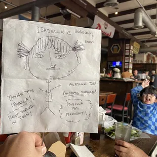 Isabella the best server!