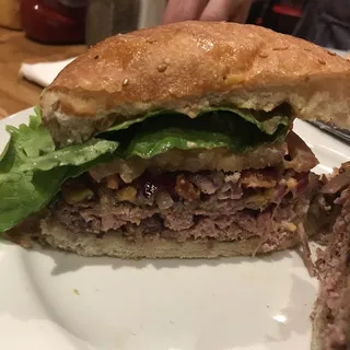 Smoked Aged Cheddar Burger