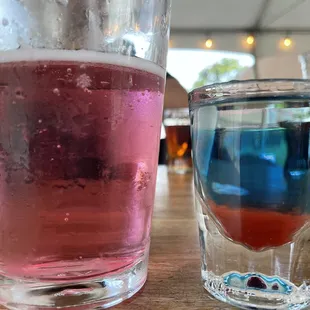 Honestly idk, I told my friend I wanted something fruity and he wouldn't tell me what it was