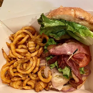 Smoked Aged Cheddar Burger