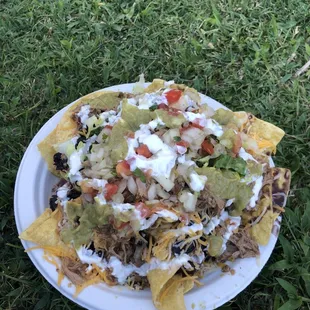 nachos, food
