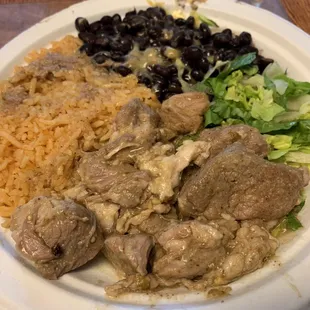 Chile Verde plate $11