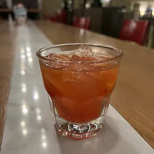 Pink old fashioned?
