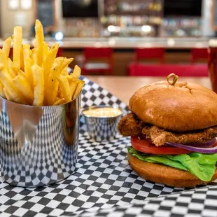 Chicken Sandwich with Fries
