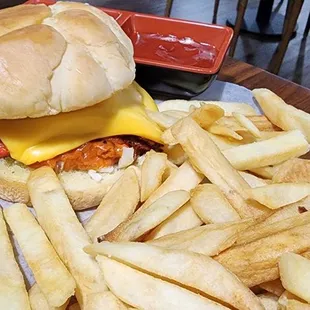 Chicken Tikka burger