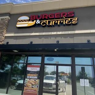 Behind Rosa's and the Gas Station in a small strip center.