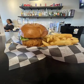 Soufeast Seafood Burger