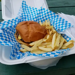 We took the food as a carryout, as the owner said there was a great park just a couple of blocks away.  So we made it a picnic.