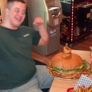 BBG's 1st Challenger for the Big Bad Badger Burger....