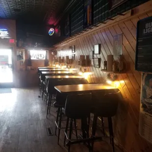 the interior of a restaurant