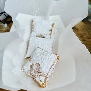 a close up of a pastry