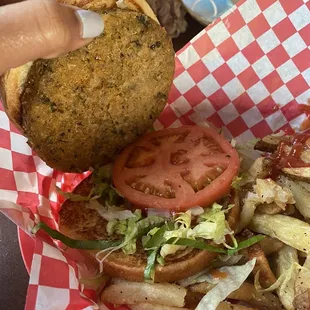 Biggs Veggie burger