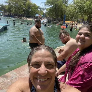 Shallow side of water area