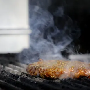 Charbroil burger