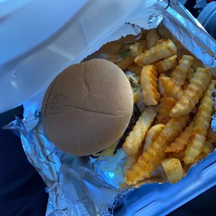 The Big BnB Burger Meal