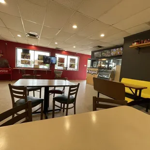 Some of the seating