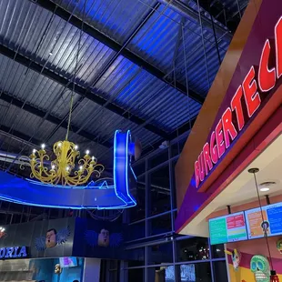 Burgerteca at the AT&T Center