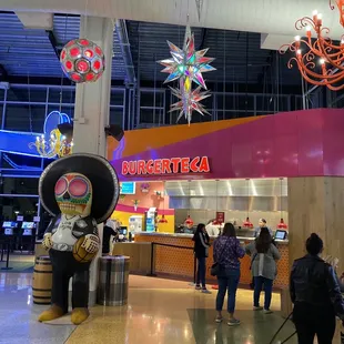 the inside of the restaurant