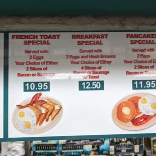 Breakfast Specials