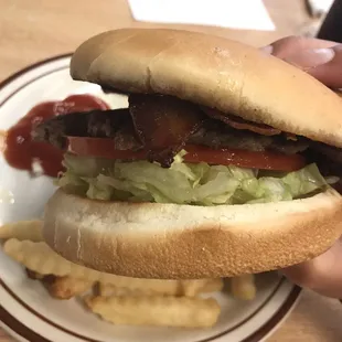 The Mexican burger. Yum