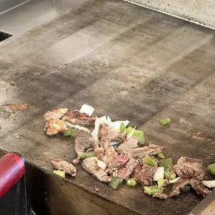 Spicy Philly cheese steak