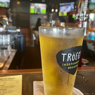 Ice cold beer on such a hot day!