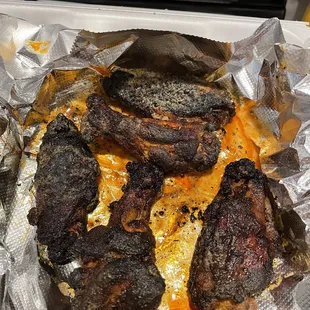 Burnt Cajun mild wings