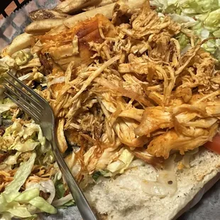 Super DRY Buffalo Chicken sandwich