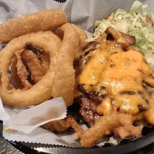 Big Cheeser burger...
