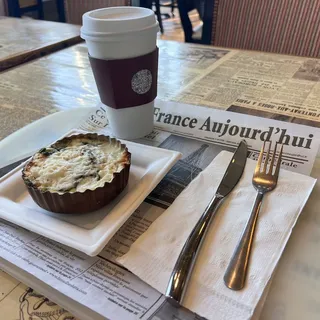 Spinach Feta Cheese Frittata