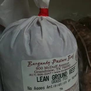 Their lean ground beef is the best in Texas