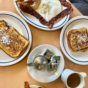 French Toast and Egg Plate