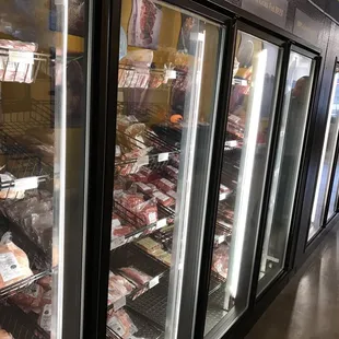 the meat section