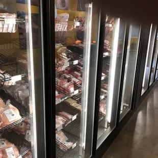 the meat section