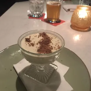 Lemon Espresso Panna Cotta