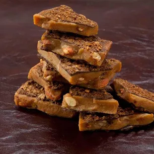 Grandmother Reilly's famous English Toffee.