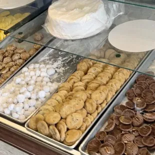 a variety of pastries