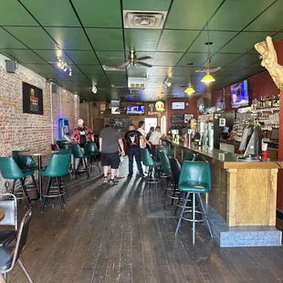 The bar as you walk in