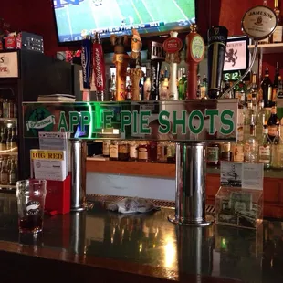 Don&apos;t leave without an apple pie shot.... Seriously.