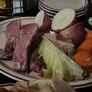 Corned beef plate