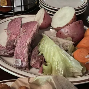 Corned beef plate