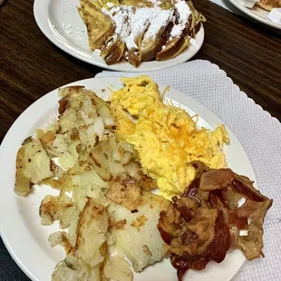 Rob&apos;s deluxe breakfast is really deluxe!