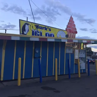 an ice cream shop